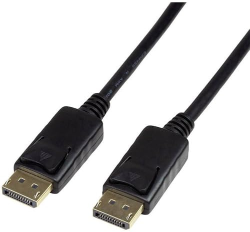LOGILINK CV0074 Cable DISPLAYPORT 5 M Negro
