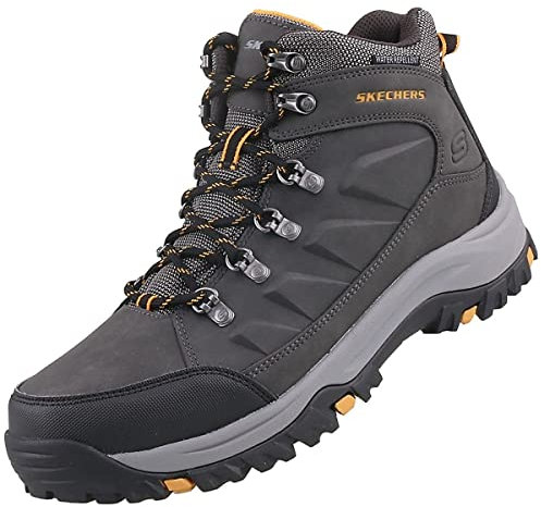 Skechers Herren RELMENT-Daggett Trekking Shoes, Grey, 46 EU