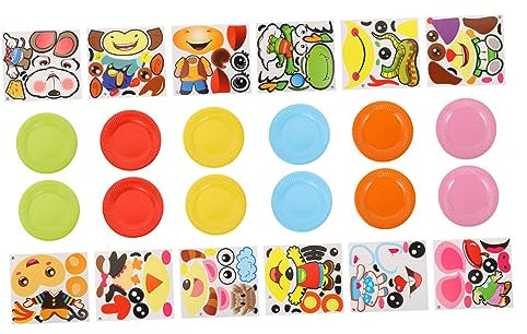 NAMOARLY Cartoon Aufkleber Diy Hand Paste Spielzeug Kindergärten Kreative Papier Fach Bastelarbeiten Junge Mädchen