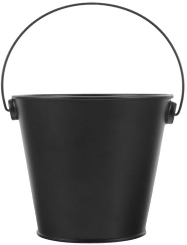 BESPORTBLE Oil Barrel Grease Bucket for Bbq Grill Outdoor Use Tinplate Oil Bucket Lid Grill Accessories for Barbecue Grease Collection
