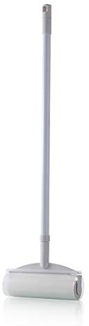 YIWEOG Trapeador pegajoso Sticky Mop con Mango extensible Sticky Paper Roller 60 Sheets Floor Sweepers Limpiador para eliminar el vello Tool Cleaning Roller para eliminar Hair Lint Dust Fluff