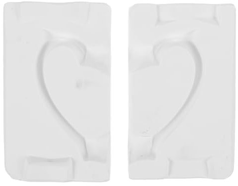 DIYEAH Molde para Asa de Taza y Detalles Intrincados Diseño de Precisión de Arcilla Beige y Herramientas para Modelar. para Manualidades DIY en Cerámica