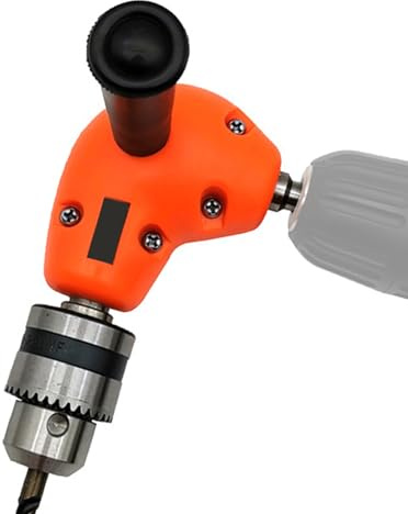 Trapano elettrico ad angolo retto – Attacco per trapano ad angolo retto – Accessorio per trapano angolare a 90 gradi, accessorio per riparazione di spazi ristretti