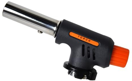 Didiseaon Brûleur à Gaz Butane Multifonction Avec Allumage Électronique Flamme Pour Soudage Barbecue Camping Et Activités Extérieures