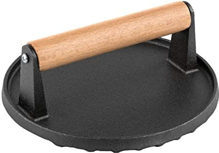 Ngbbby Smash Burger Press Rond Fer Steak Grill Presse Viande Bacon Burger Smasher pour Outil de Cuisson, Viande