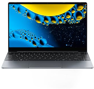 CHUWI CoreBook Laptop 14'' Intel Core i3-10100Y, 8GB RAM 256GB SSD, Windows 11 Laptop, 1920x1080 FHD Display, Up to 3.9GHz | WiFi | Webcam | BT4.2 | 38Wh Battery | Iron Gray
