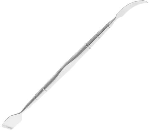 Cabilock Edelstahl Komedonenentferner mit Doppelkopf Multifunktionales Blackhead Popper Tool für Gesichtspflege Angenehme Anwendung nach Dampfbad Reisefreundlich