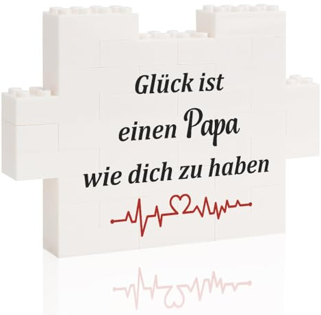 musoeica Papa Geschenke für Papa, Decoration Ornamente, Geschenk für Geburtstag Vatertag Ostergeschenk Vatertagsgeschenk Valentinstag Herrentag Geschenke zum Vatertag Puzzle Ornamente, Geschenk Vater
