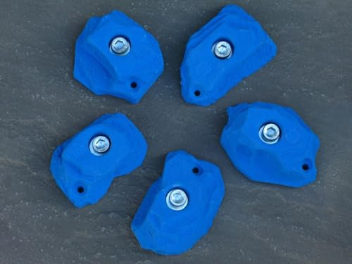 Klettergriffe Set Riederstein 5 Stück - KS 56-60 (Schwarz)