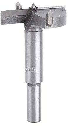 Forstnerbohrer, Oberfräser Fräsköpfe Topfbohrer mit Zentrierspitze Bohrer Hartmetall Holzbearbeitung Boring Flach Holz Schneidwerkzeug Satz10mm-65mm(45mm)