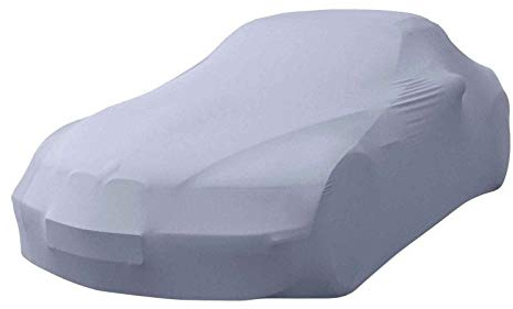 Autoplane Kompatibel mit BMW 3er E46 Premium Indoor Plane formanpassend atmungsaktiv aus Stoff in Grau