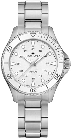 Hamilton Herren Analog Quarz Armbanduhr Khaki Navy Swiss Made