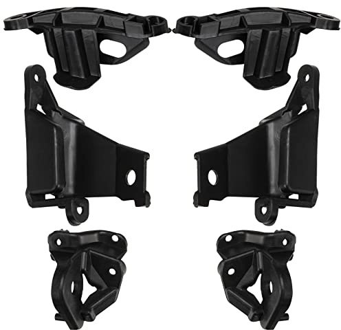 KASturbo 6-teiliges Scheinwerfer-Reparaturset für 308 408 6212.E3 | Passend für 308 MK1 (2008-13) & 408 (2010-14), OE 6212.E3/E4, vorne links & rechts