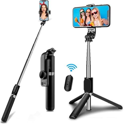 For Google Pixel 8A Selfie Stick, Google Pixel 8A Selfie Stick Tripod, 3 in 1 Bluetooth Selfie Stick, Extendable and Selfie Stick with Detachable Wireless Remote