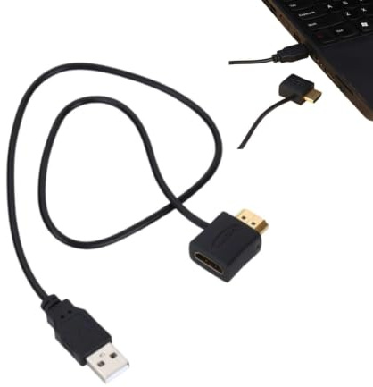 Adattatore Caricabatterie USB 2.0 hdmi 50 Cm Prolunga HDMI per TV DVD LCD HD