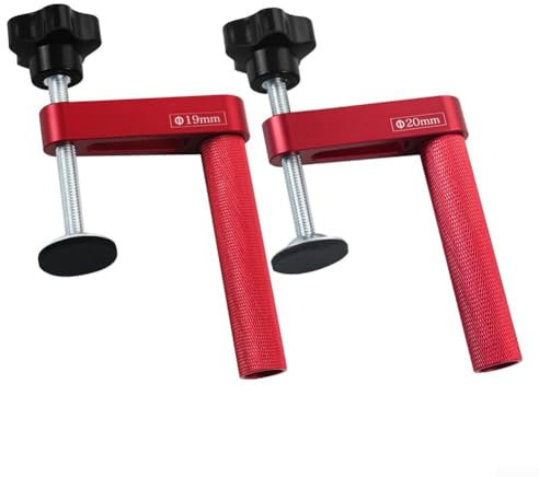 Morsetto rapido ed efficiente da banco per falegnami, struttura in alluminio (20 mm)