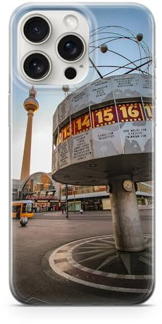 Sunny-Case Handyhülle Weltzeituhr Alexanderplatz Berlin Nr.682 Germany Capital kompatibel mit iPhone 14