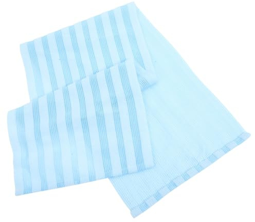 TOVINANNA 2piezas Toallas Exfoliantes Para Ducha y Baño Estropajo Espalda Diseño Alargado Rayas