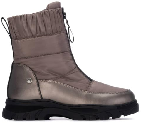 XTI - Botín Mujer Bronce - Calzado Cómodo y Versátil - Moda casual - Modelo 14445001 (Talla 36)