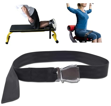 J Bryant Justerbar Nordic Curl-rem med snabbkopplingslås – Benstöd för hamstringsövningar, förlängningar och kroppsviktsträning hemma eller på gymmet