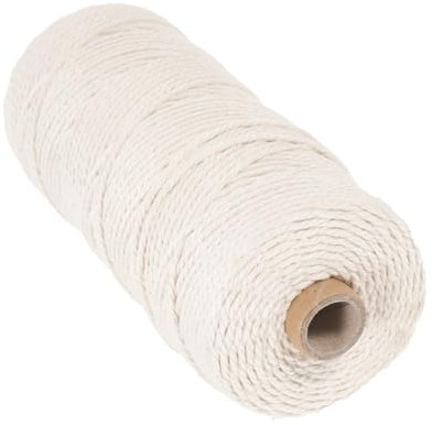 DIYEAH Sausage Netting Rope Cooking Twine Beef Rope Cotton Thread for Meat Packing Butcher Twine Food Safe for Sausage Making