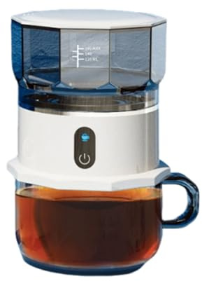 YUSSEQDD Cafetera manual compacta de goteo sin pilas Fácil de limpiar, precisa Adecuada para oficinas, viajes al aire libre, picnics