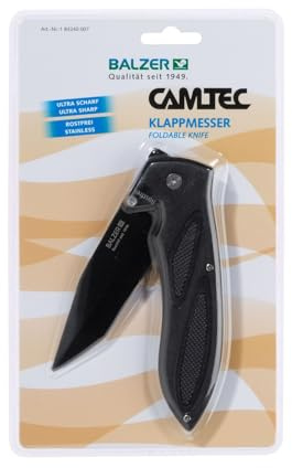 Balzer Camtec Klappmesser III 22cm - Angelmesser, Messer für Angler, Klappmesser