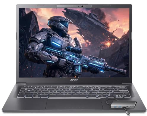 Acer 2026 Aspire AI Laptop for Business & Creators | Intel Core Ultra 7 258V, 32GB RAM, 1TB SSD, 14 FHD Touchscreen, Backlit KB, USB-C HUB, Lifetime Office 365, Long Battery Life, Windows 11 H, Gray