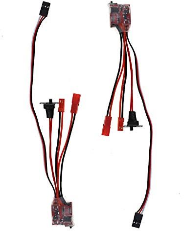 2x 30A Miniatur Bürste Regler elektronischer Drehzahlregler ESC für Mini-RC-Auto