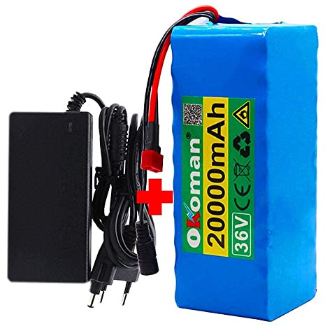 36v E-Bike Li-Ionen-Akku 10s4p 20ah 500w Hochleistungsakku 42v 20000mah 21700 Lithium-Akkupack Ebike Elektrofahrrad Fahrrad Mit BMS + Ladegerät