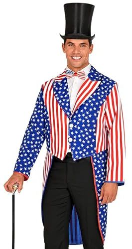 W WIDMANN MILANO Party Fashion – frack USA, gardeuniform, showmen, amerikansk flagga, karnevalkostymer