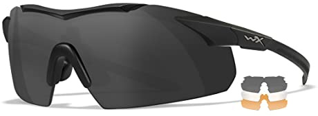 Wiley X Vapor COMM 2,5 Sunglasses, Negro Mate, Unica Men's, Talla única