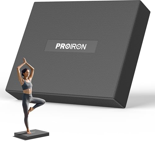 PRORIN Balance Pad, Tavola Propriocettiva in Schiuma, Cuscino Equilibrio Balance Pad materassino per Esercizi di coordinazione, Tappetino Esercizi Miglioramento Equilibrio, coordinazione e stabilità