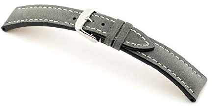 Sulla RIOS1931 York Uhrenarmband aus Leder | Handgefertigt in Deutschland; sechs Farben; 20 mm und 22 mm Anstoßbreite