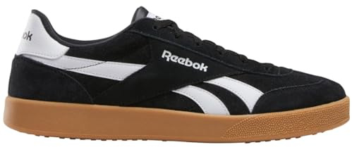 Reebok Unisex Smash Edge Sneaker, Vit krita Kineticblue, 47 EU