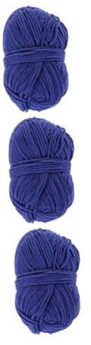 TOKIDNY 3stücke Chunky Baumwollgarn Milch Baumwolle Strickgarn Für Häkeln Stricken Von Pullovern Mützen Und Schals Super Und Warm Für -projekte