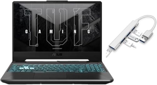 Asus TUF Gaming Laptop de 15.6 pulgadas FHD 144Hz | AMD Ryzen 7-7435HS (Beat i7-1355U) | NVIDIA GeForce RTX 3050 | Retroiluminada | Negro | 16 GB RAM DDR5 | SSD de 512 GB | Windows 11 Home | Paquete