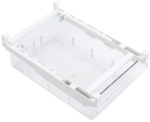 Organisateur de Réfrigérateur, Bacs de Rangement pour Tiroir de Réfrigérateur, Boîte de Rangement Transparente de Grande capacité pour Réfrigérateur Sous étagère, Boîte de