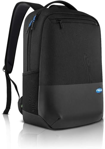 SIMPLETEK - Mochila Pro Slim Backpack 15 (PO1520PS) | Compatible con Dell - para portátiles de hasta 15.6 | 12, 13, 14 | Negro (Reacondicionado), Negro , Talla única