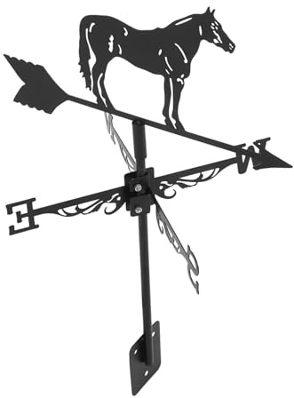 VICASKY Windfahne Für Garten Und Wetterfester Wetterhahn Mit Robustem Installieren Für Präzise Messungen Und Dekorative Im Freien