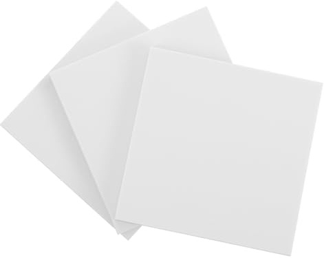 DOITOOL 3pcs Rubber Carving Blocks: Linoleum Blocks Rubber Stamp Carving Sheet Pads Mat Material for DIY Printmaking Craft Projects Stamp Making