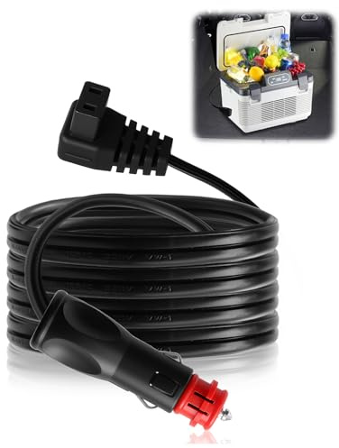 12V Kühlbox Kabel Verlängerung 2M, KFZ Stecker Auto Kühlschrank Kabel, kompatibel mit Dometic Alpicool Waeco Mobicool ARB ICECO Setpower, 16 AWG mit Hitze- und Überspannungsschutz