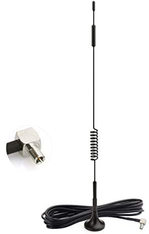 Bingfu Antenna 4G LTE 7Dbi TS9 Maschio Adattatore Base Magnetica Cavo Prolunga 3 meter/9,84ft per Vodafone Modem USB Router Hotspot Mobile