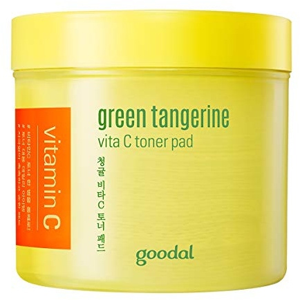 Goodal Green Tangerine Vita C Toner Pad 70 Sheets
