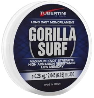 Tubertini Filo Gorilla Surf 0,20 300 MT