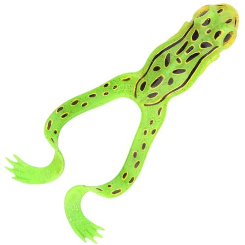Spro Froschimitat zum Spinnfischen 10cm 10g Iris The Frog, Farbe:Fluo Green Frog