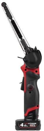 Milwaukee Lima a nastro a batteria M12 FBFL13-402B FUEL(TM) 12 V 4 Ah, lima elettrica con velocità variabile