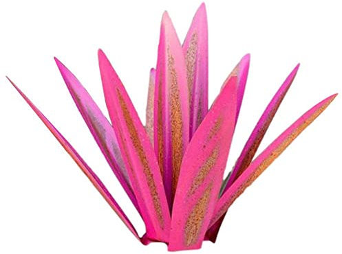 Tequila Rustikale Gartenskulptur-Dekoration, DIY Metall-Agave-Hof-Kunstdekoration, rustikale handbemalte Metall-Agave-Garten-Rasen-Kunstornamente, Haushof-Dekorationen, Rasenpflanzen-Kunstdekoration/1