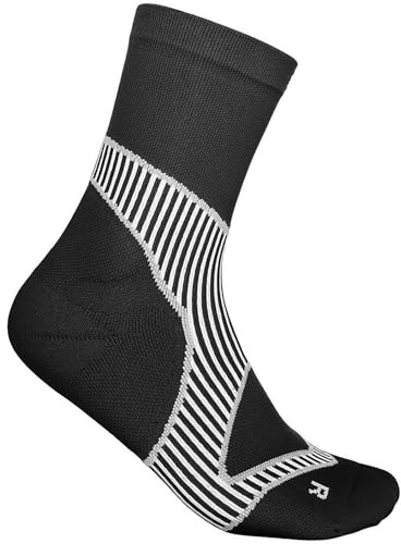 BAUERFEIND Run Performance,Mid Cut Socks Black Black - 44-46