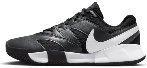 Nike NikeCourt Lite 4 tennissko för män, Svart antracit vit, 44 EU